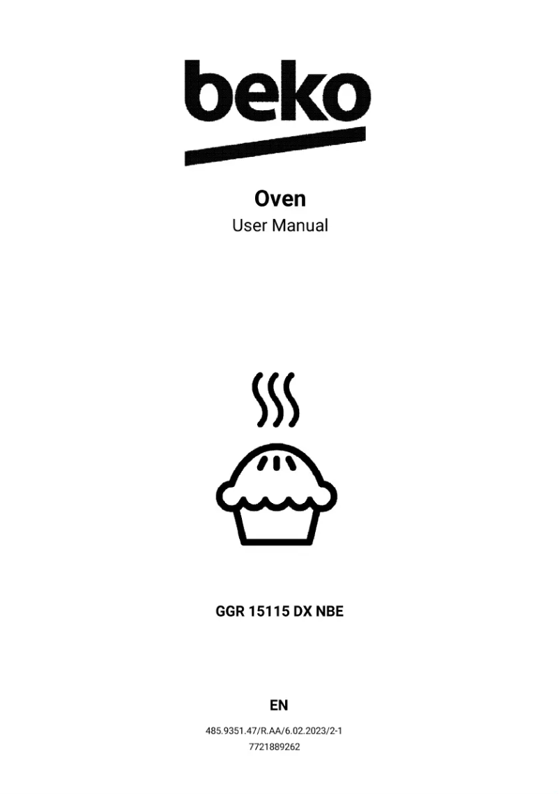 Imagen de la primera página del manual del dispositivo GGR 15115 DX NBE