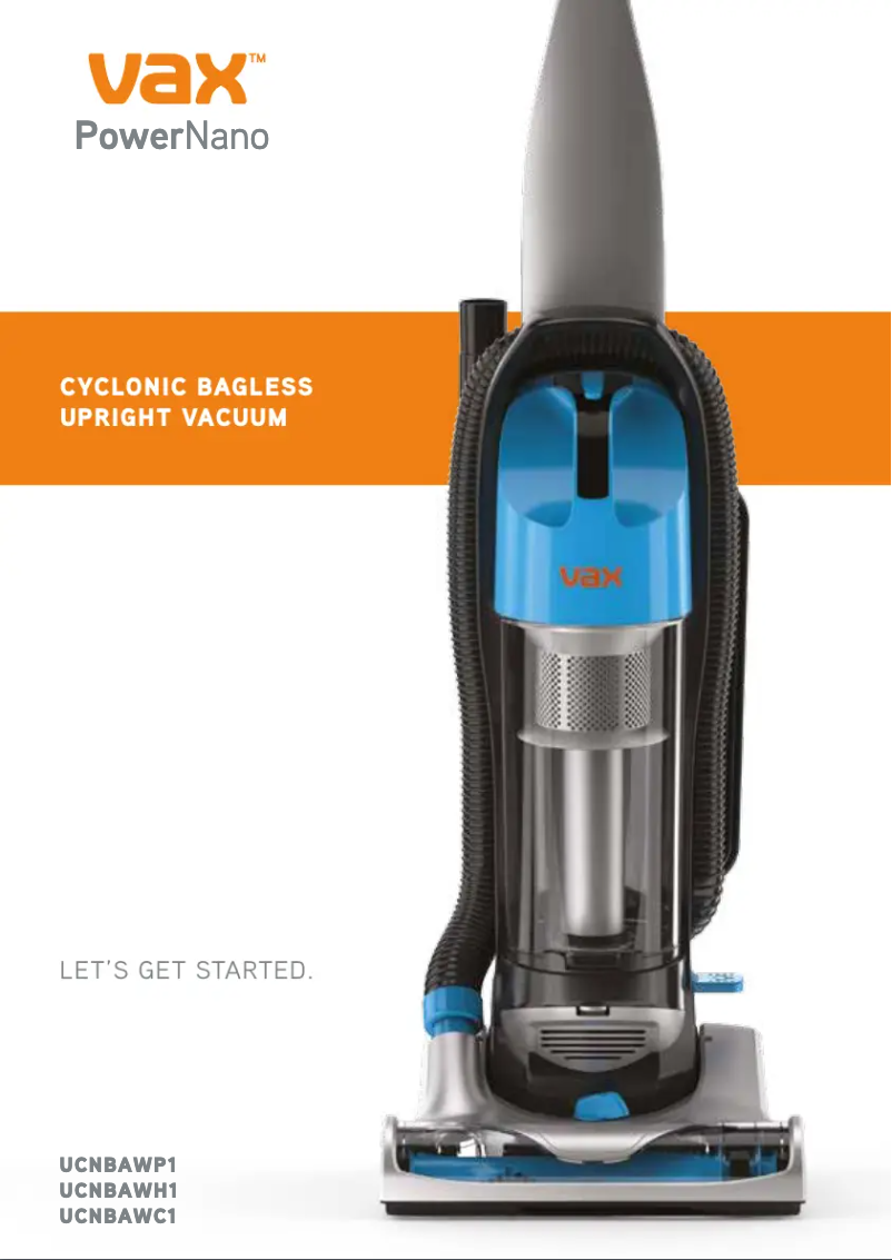 Imagen de la primera página del manual del dispositivo Power Nano AWU02