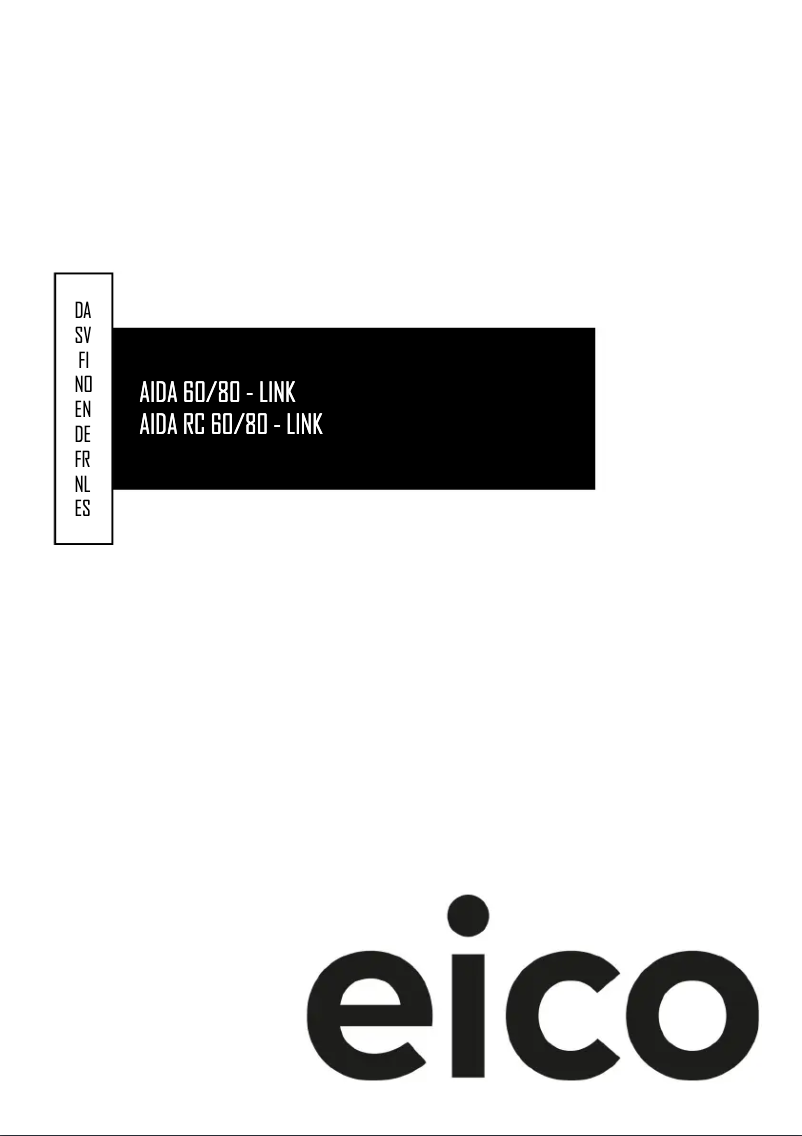 Imagen de la primera página del manual del dispositivo Aida 60 LED N