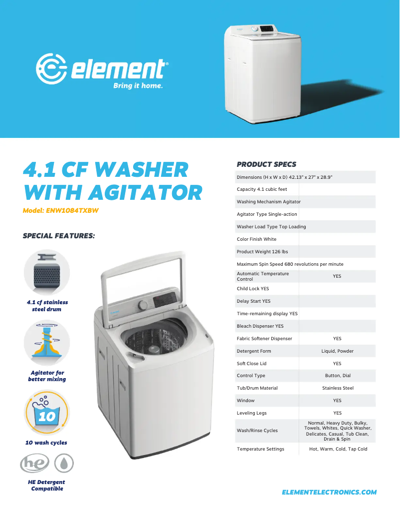 Imagen de la primera página del manual del dispositivo ENW1084TXBW