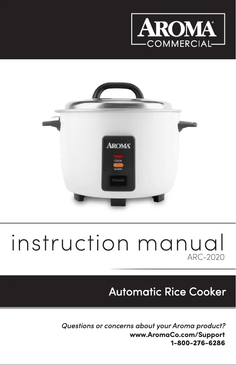 Página 1 del manual Manual de usuario Aroma ARC-2020