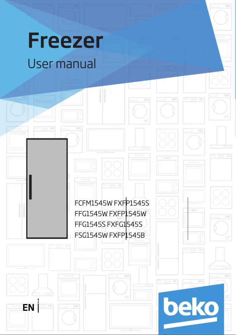Página 1 del manual Manual de usuario Beko FFG1545S
