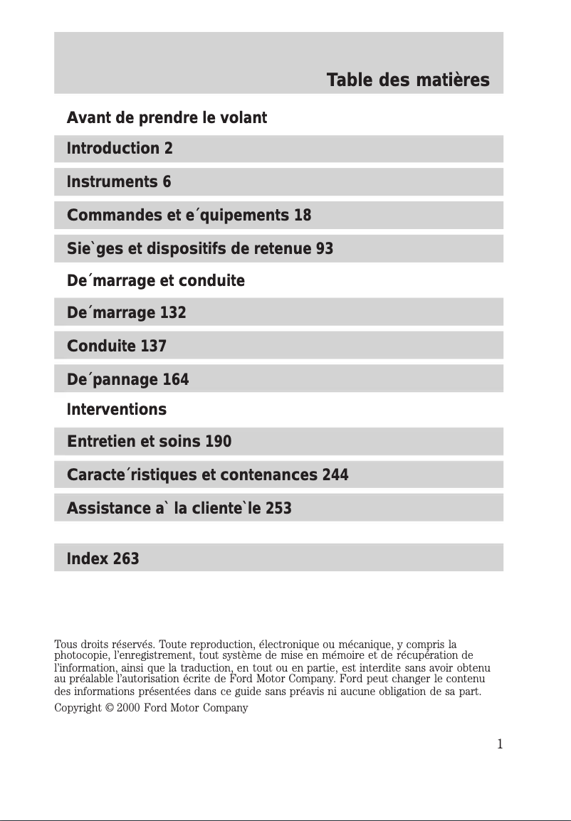 Imagen de la primera página del manual del dispositivo Excursion (2001)