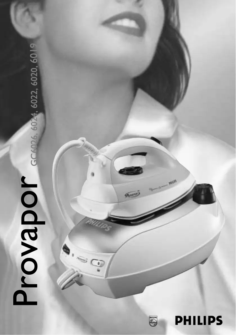 Imagen de la primera página del manual del dispositivo Provapor GC6022