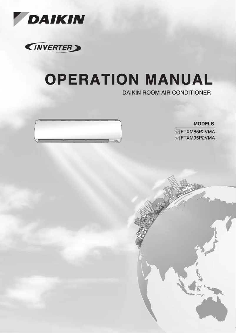 Imagen de la primera página del manual del dispositivo XL Series FTXV85L2VMA