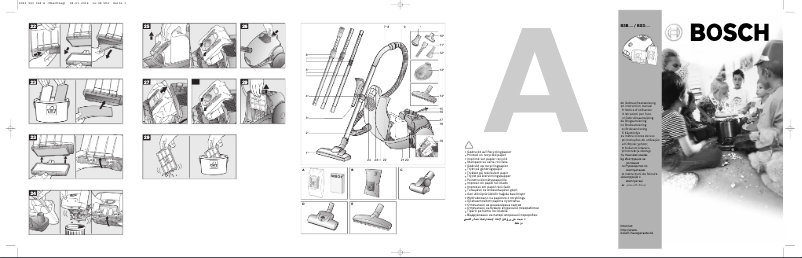 Página 1 del manual Manual de usuario Bosch BSD3081