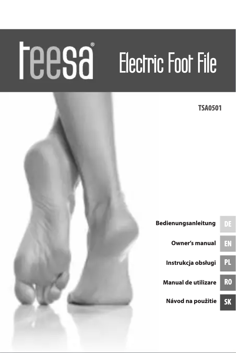 Imagen de la primera página del manual del dispositivo TSA0501