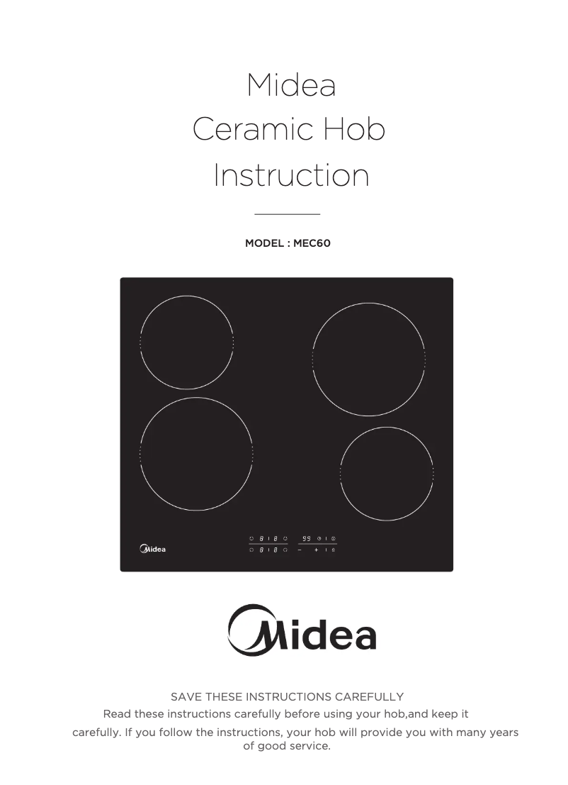 Imagen de la primera página del manual del dispositivo MEC60