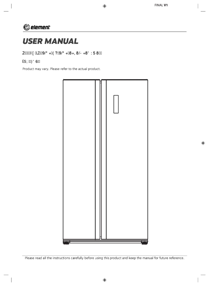 Imagen de la primera página del manual del dispositivo ERX21FDS