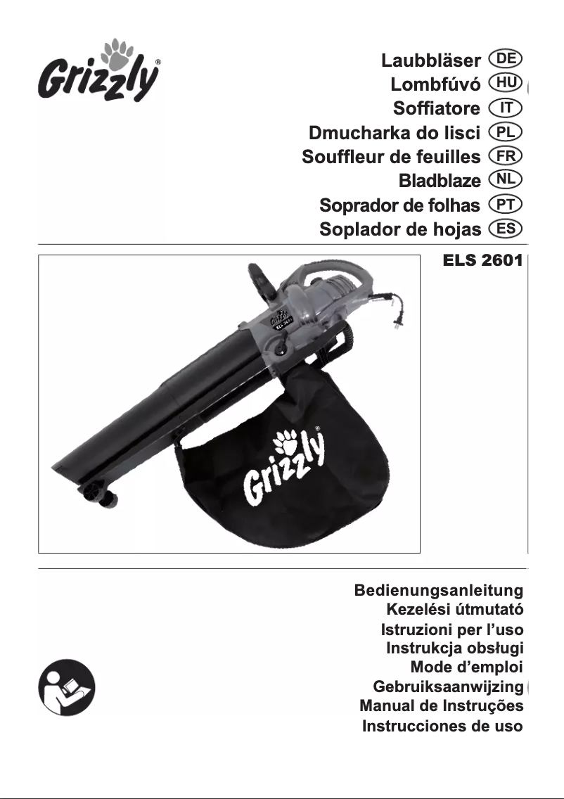 Página nº 1 - Manual de usuario Grizzly ELS 2601