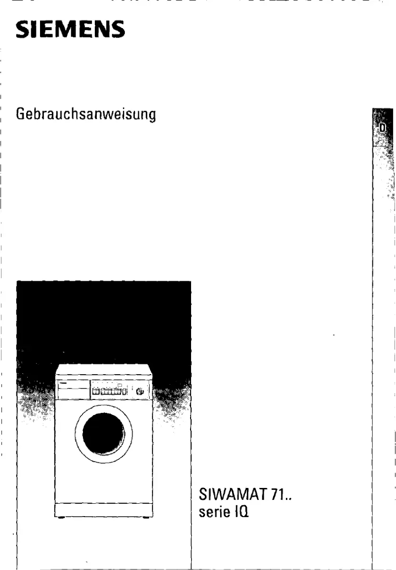 Imagen de la primera página del manual del dispositivo WM71700