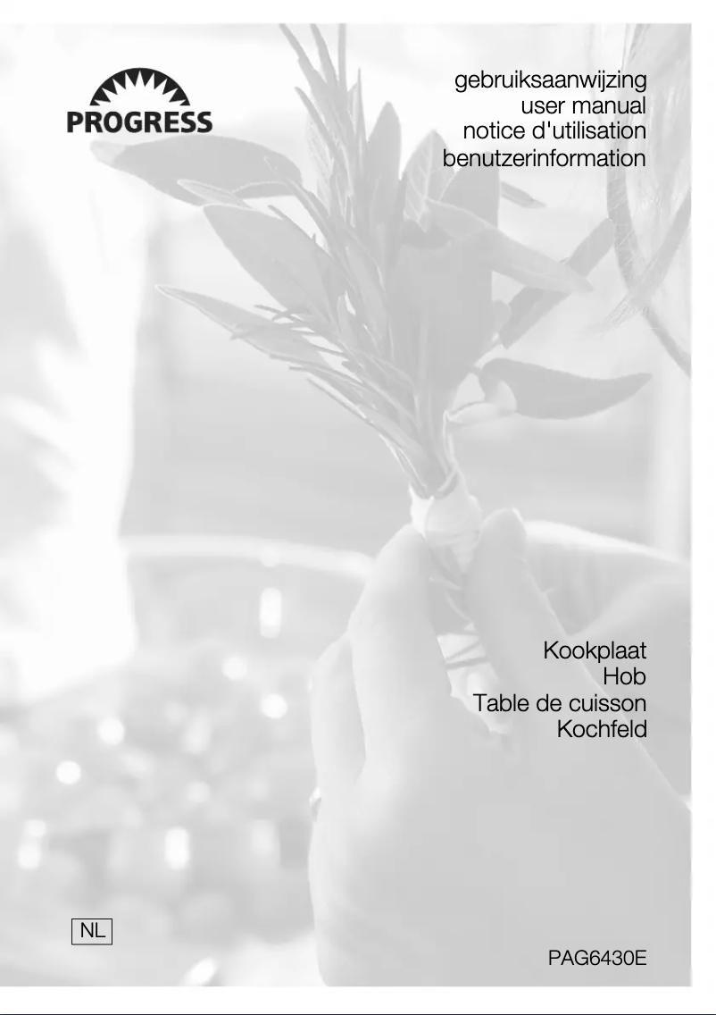 Página 1 del manual Manual de usuario Progress PAG6430E-N