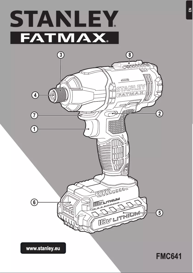 Página nº 1 - Manual de usuario Stanley FMCK469