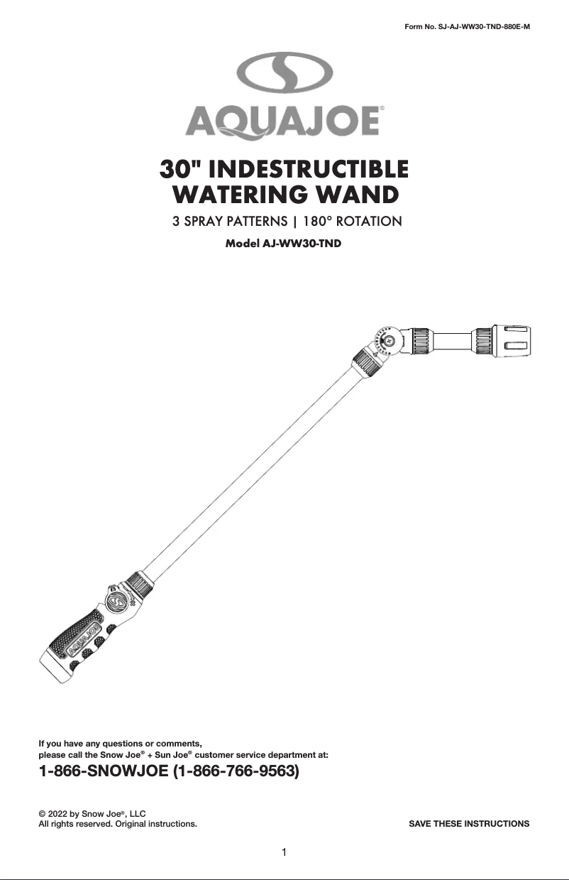 Imagen de la primera página del manual del dispositivo AJ-WW30-TND