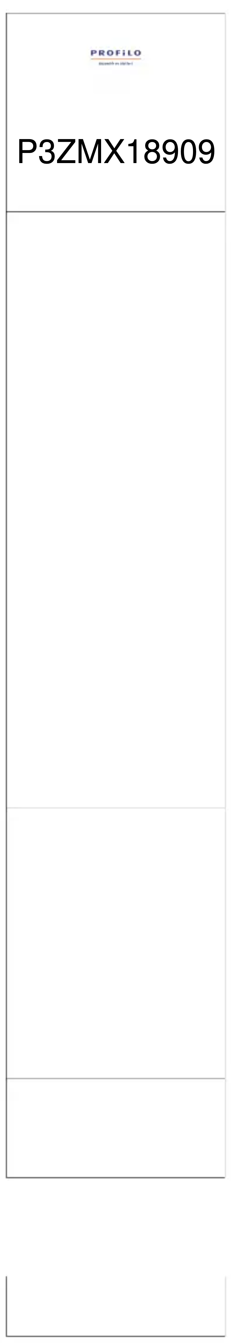 Imagen de la primera página del manual del dispositivo P3ZMX18909