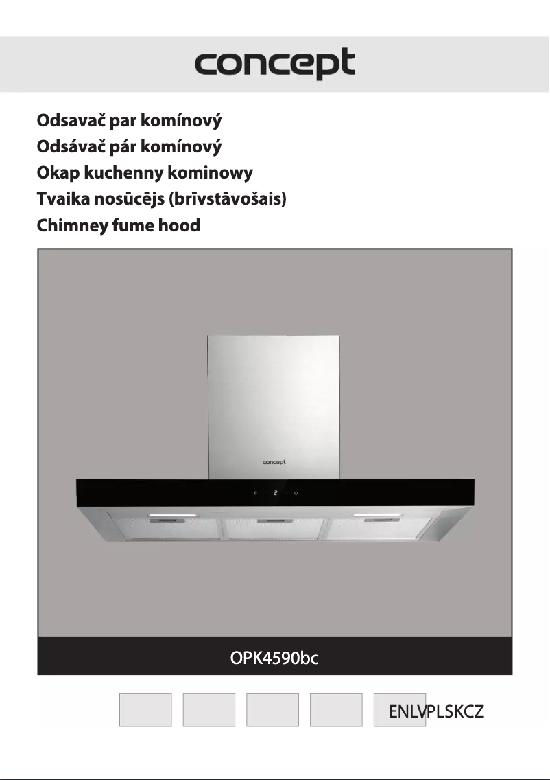 Imagen de la primera página del manual del dispositivo OPK4590BC