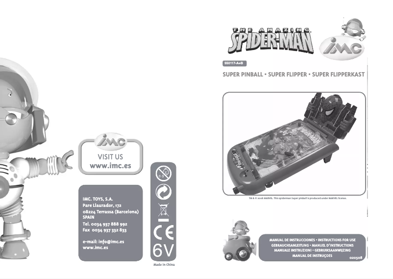 Página 1 del manual Manual de usuario IMC Toys 550117