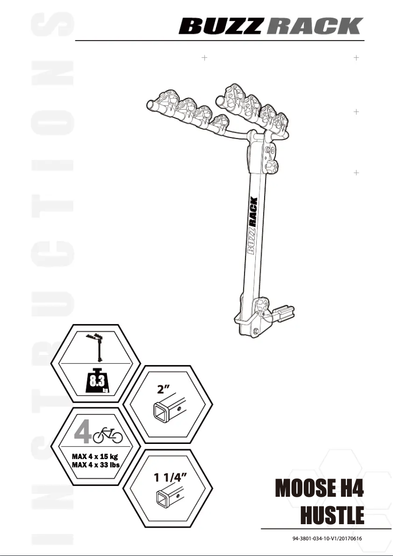Imagen de la primera página del manual del dispositivo Moose H4