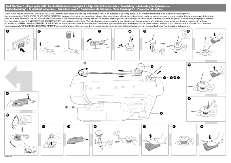 Imagen de la primera página del manual del dispositivo BM-3500