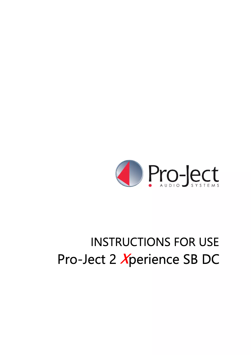 Página nº 1 - Manual de usuario Pro-Ject 2Xperience The Beatles White Album