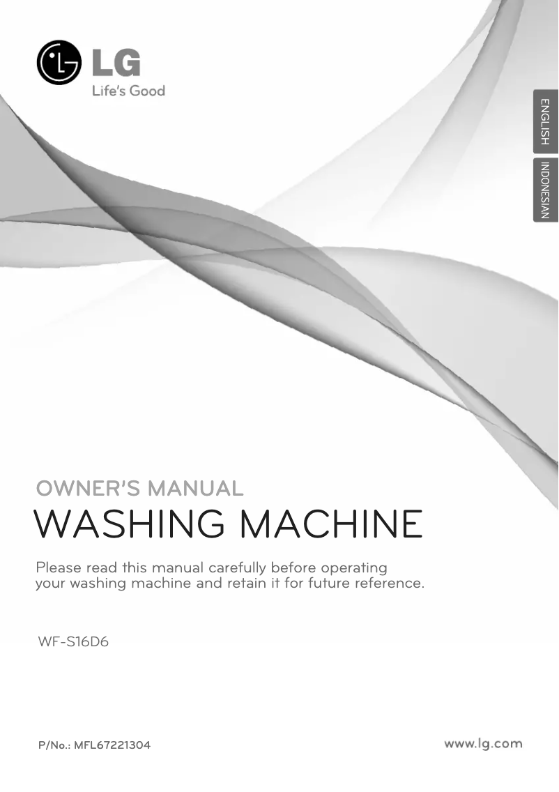 Página nº 1 - Manual de usuario LG WF-S16D6