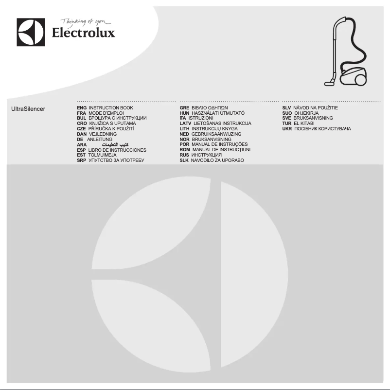 Imagen de la primera página del manual del dispositivo UltraSilencer