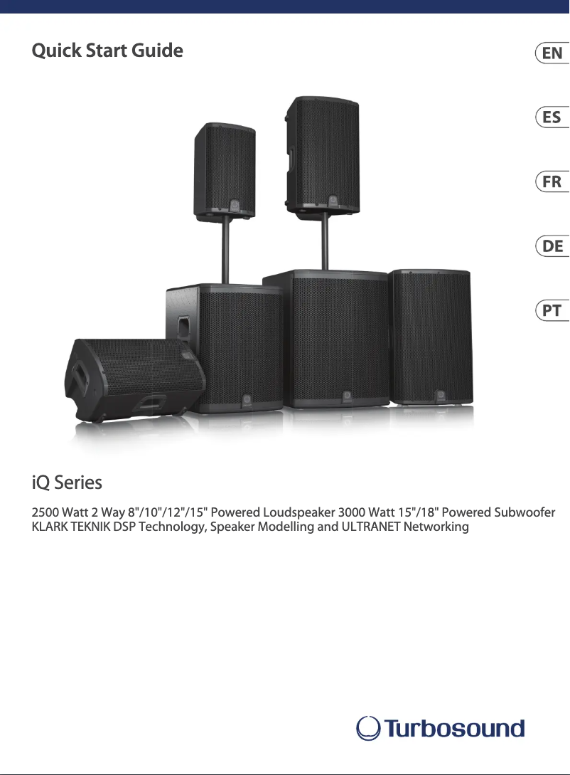 Imagen de la primera página del manual del dispositivo iQ8