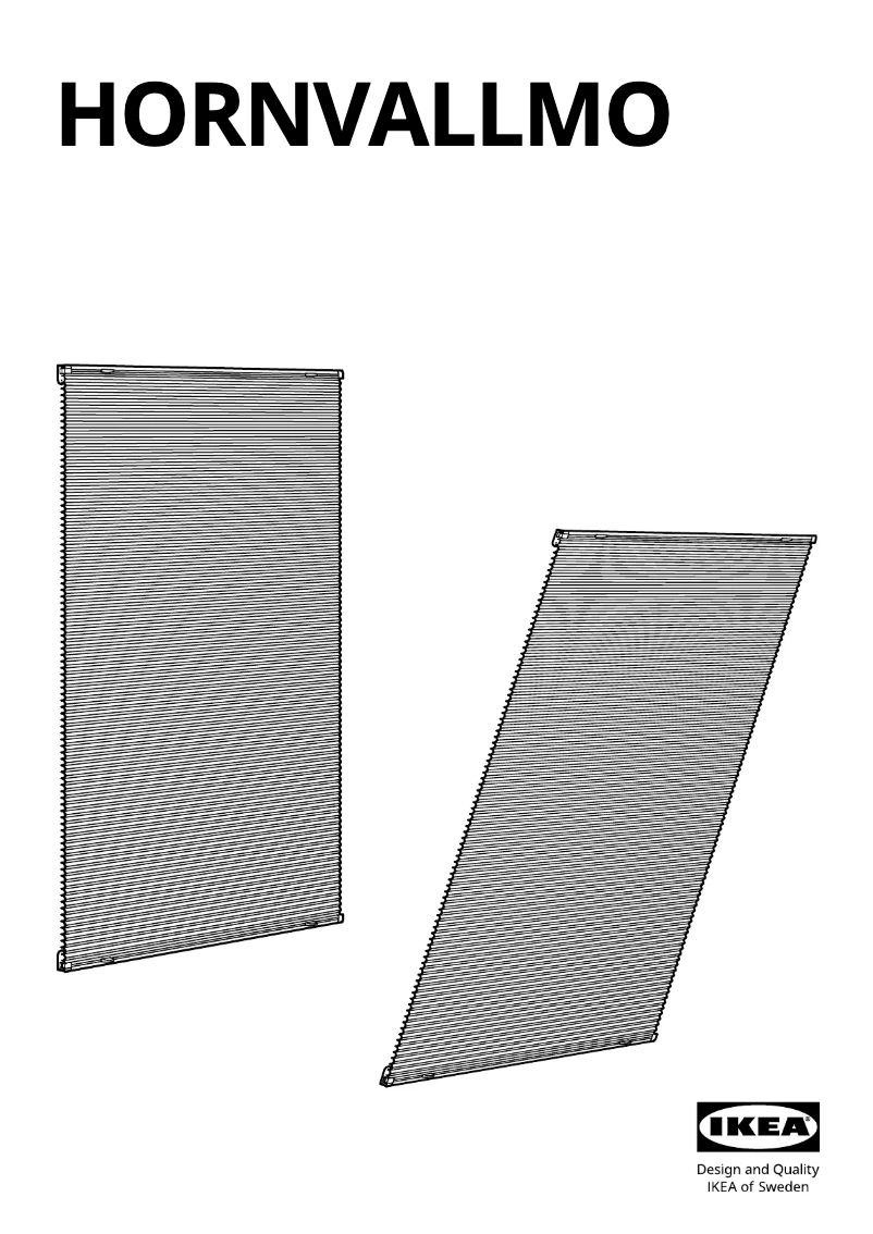Página 1 del manual Manual de usuario Ikea HORNVALLMO 505.566.62