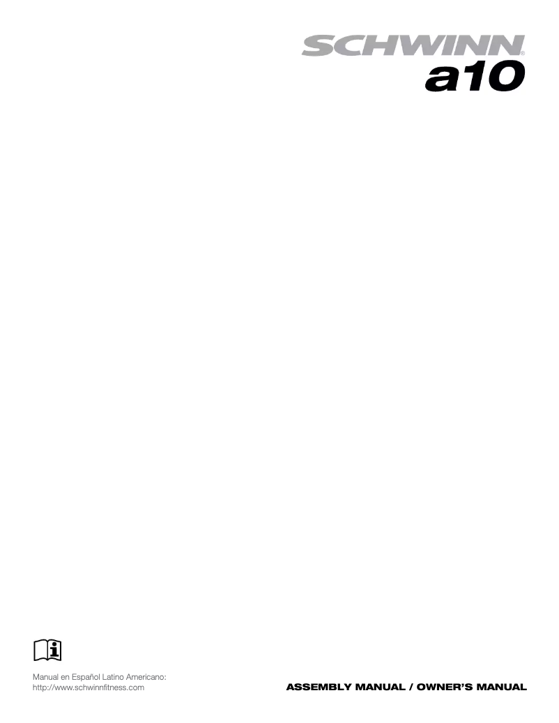 Página 1 del manual Instrucciones / montaje Schwinn A10