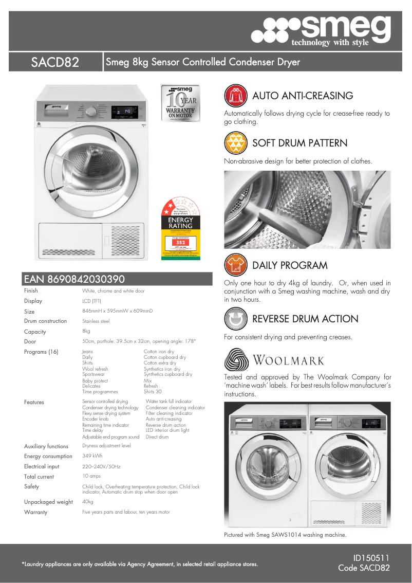 Imagen de la primera página del manual del dispositivo SACD82