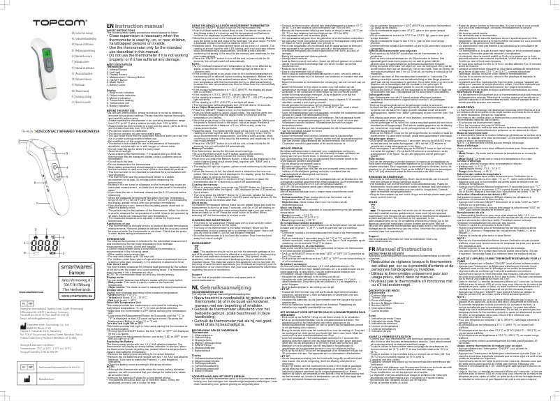 Página 1 del manual Manual de usuario Topcom TH-4676