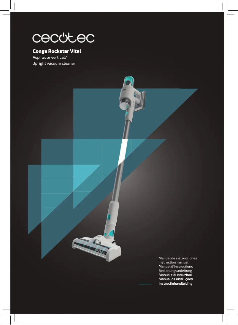 Imagen de la primera página del manual del dispositivo Conga Rockstar 100 Vital