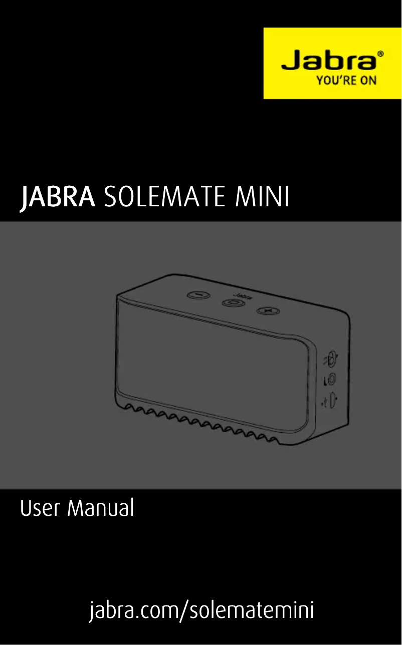 Imagen de la primera página del manual del dispositivo Solemate Mini