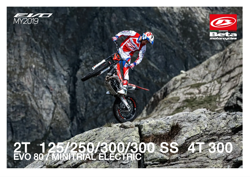 Página 1 del manual Manual de usuario Beta Evo 2T 125 (2019)