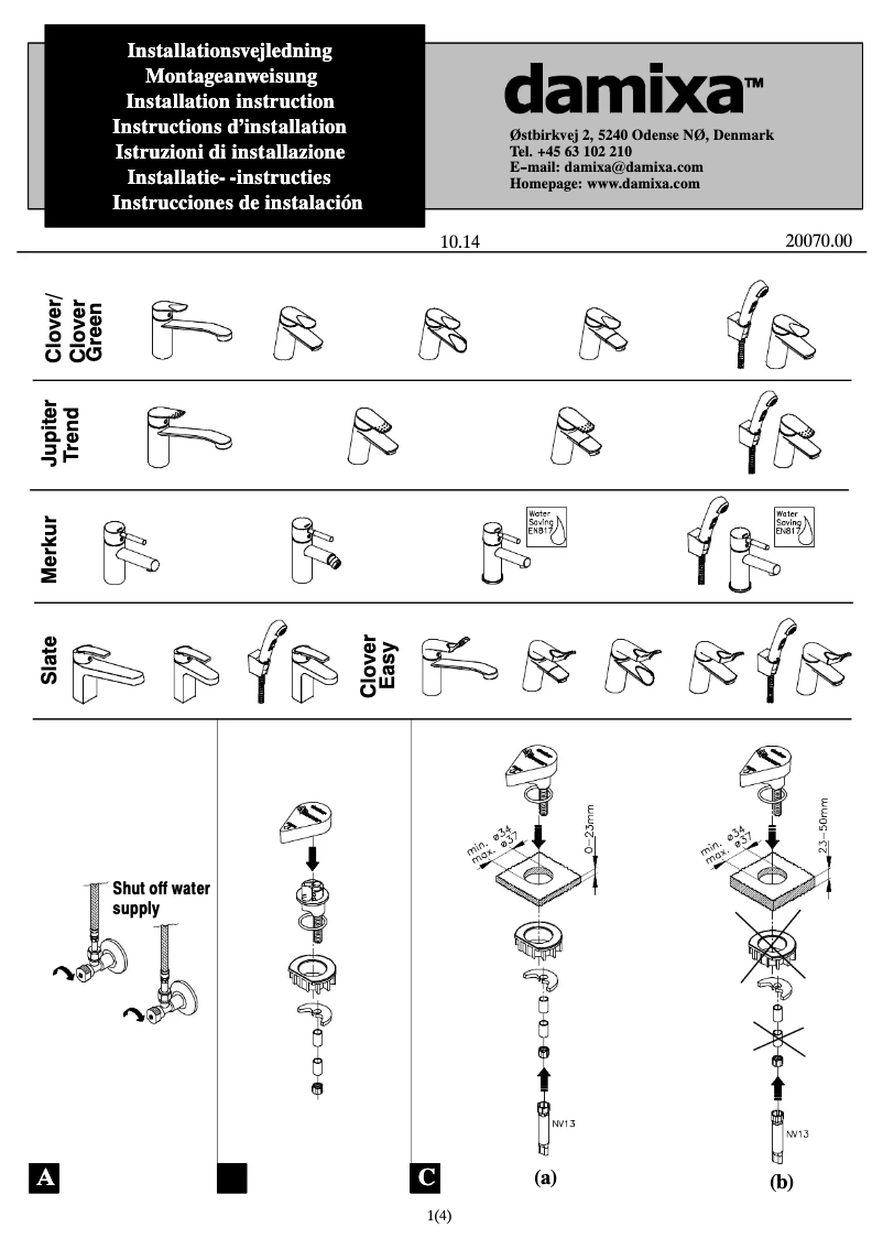 Imagen de la primera página del manual del dispositivo 6004726