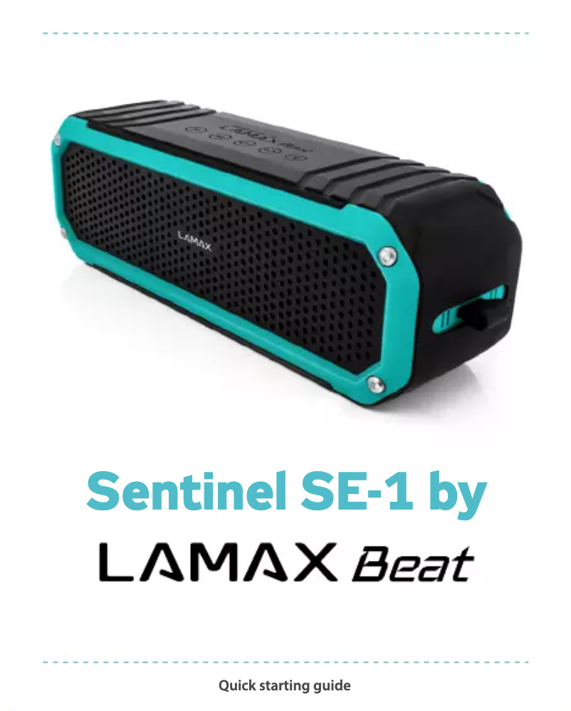 Página 1 del manual Manual de usuario Lamax Sentinel SE-1