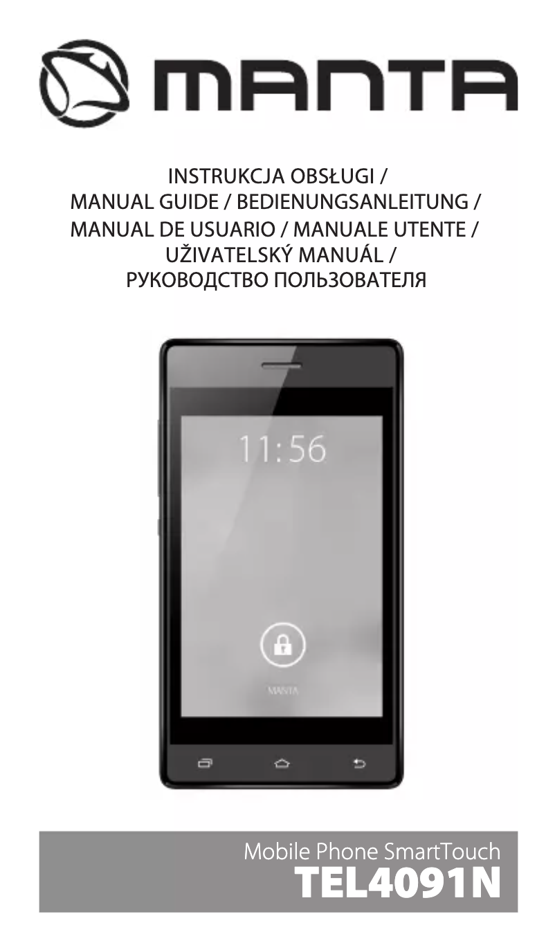 Página 1 del manual Manual de usuario Manta TEL4091N