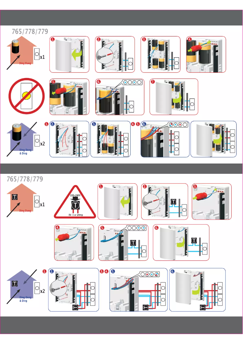 Imagen de la primera página del manual del dispositivo 765