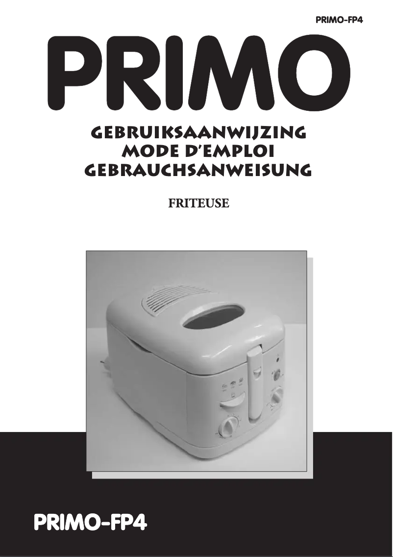 Imagen de la primera página del manual del dispositivo FP4