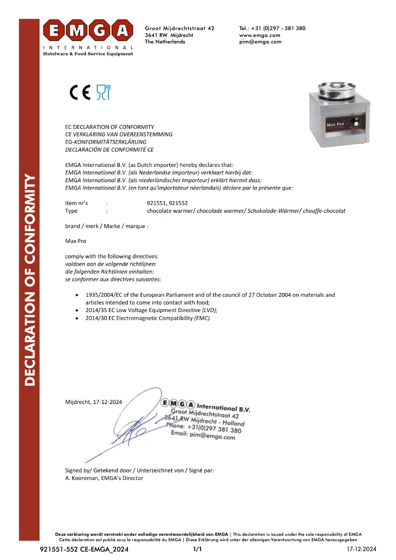 Imagen de la primera página del manual del dispositivo 921551