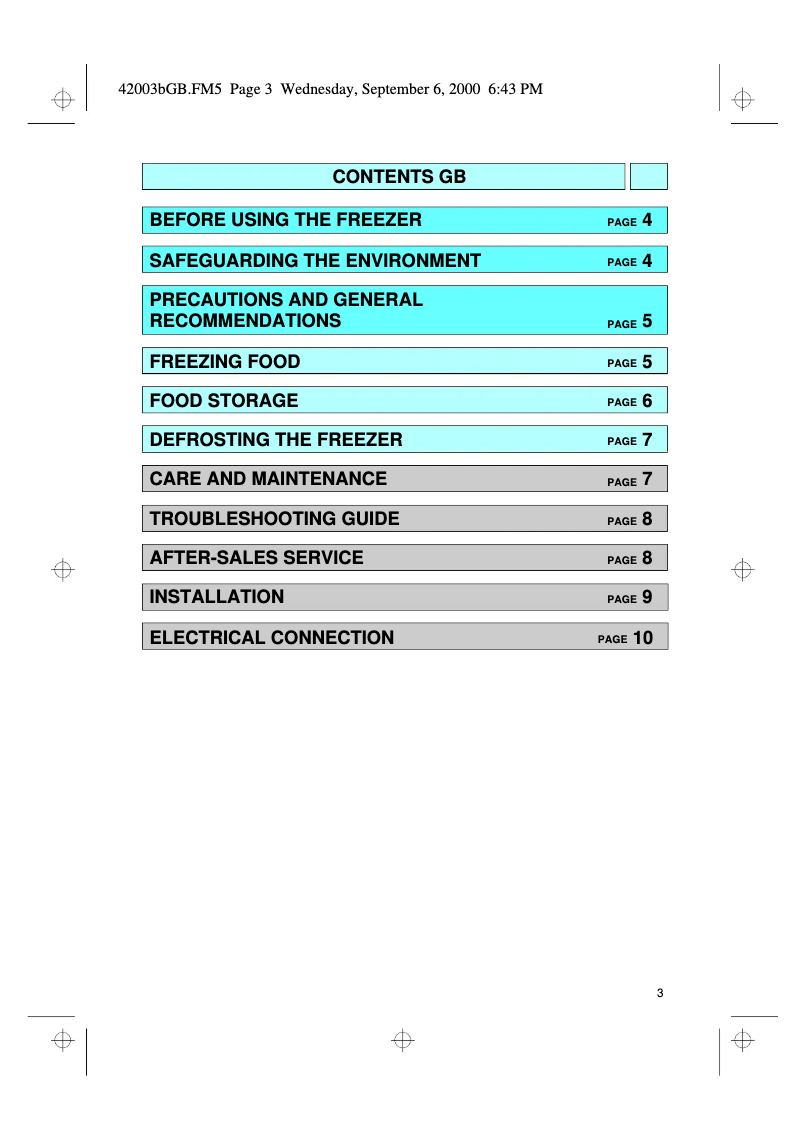 Imagen de la primera página del manual del dispositivo AFG 527/G