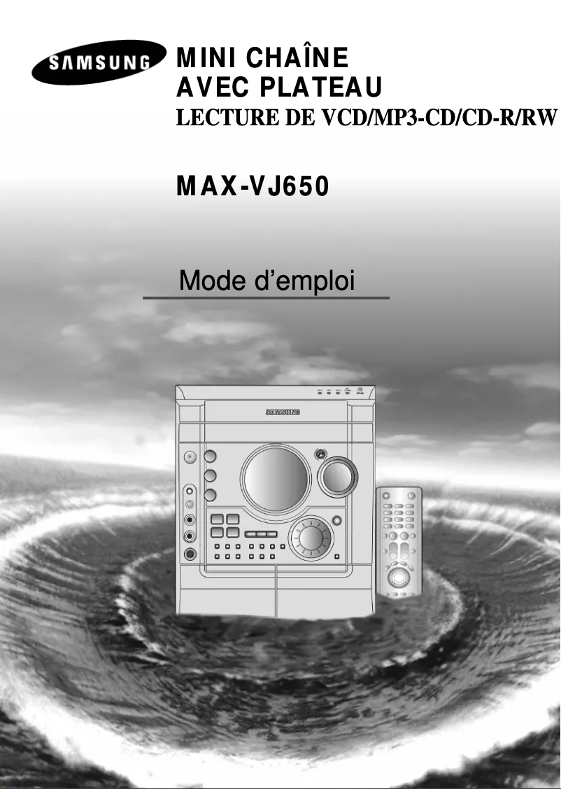 Imagen de la primera página del manual del dispositivo MAX-VJ650