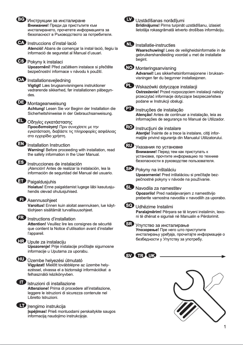 Imagen de la primera página del manual del dispositivo TSF6D181ES