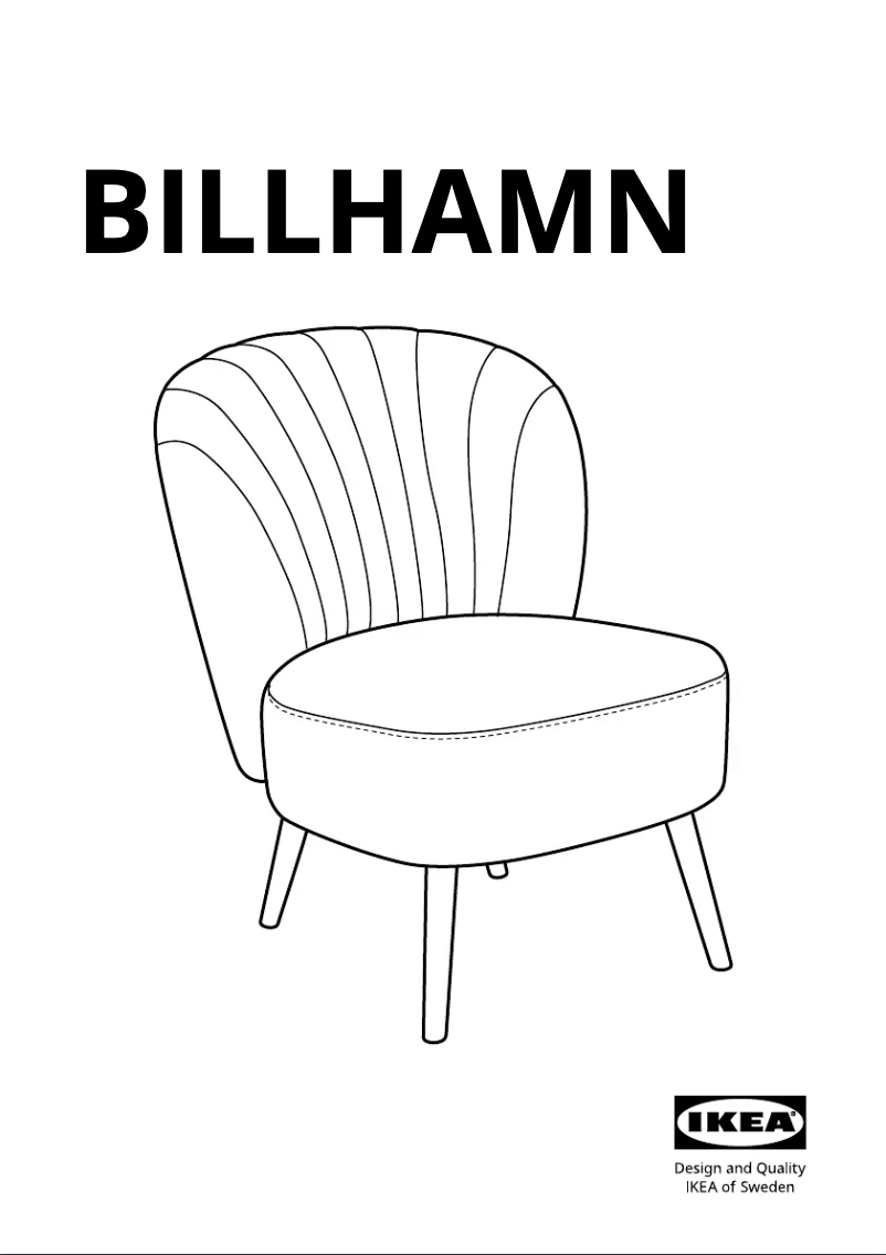 Imagen de la primera página del manual del dispositivo BILLHAMN 605.444.47