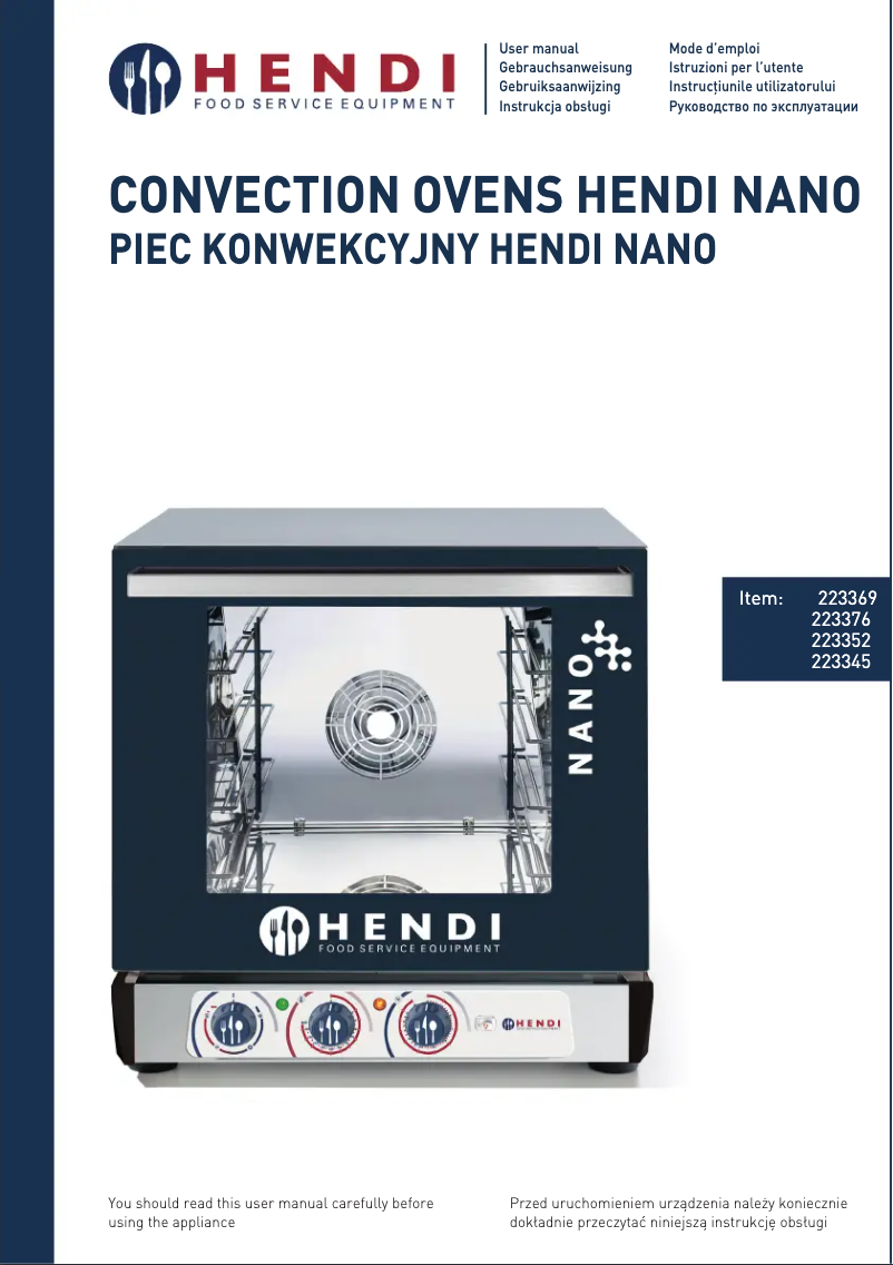 Imagen de la primera página del manual del dispositivo 229958