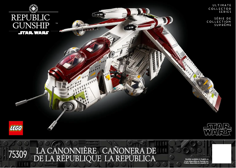 Imagen de la primera página del manual del dispositivo Star Wars 75309