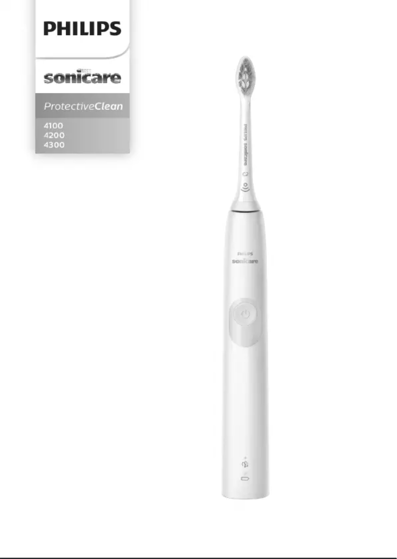Página 1 del manual Manual de usuario Philips Sonicare ProtectiveClean 4500 HX6888
