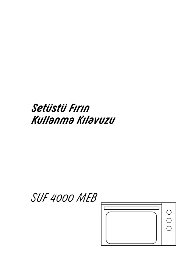 Imagen de la primera página del manual del dispositivo SUF 4000 MEB