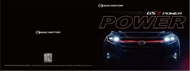 Imagen de la primera página del manual del dispositivo GS3 Power