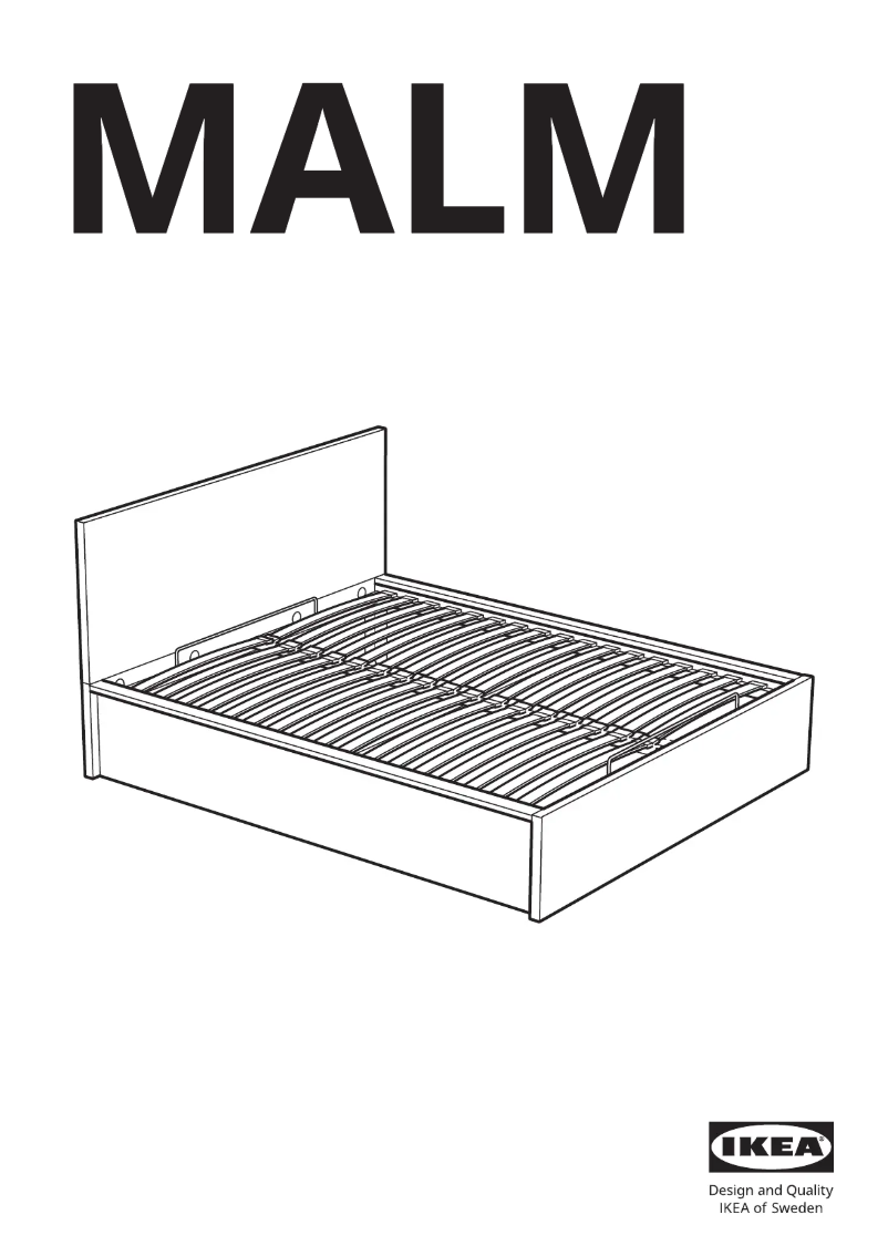 Página 1 del manual Manual de usuario Ikea MALM 904.048.17